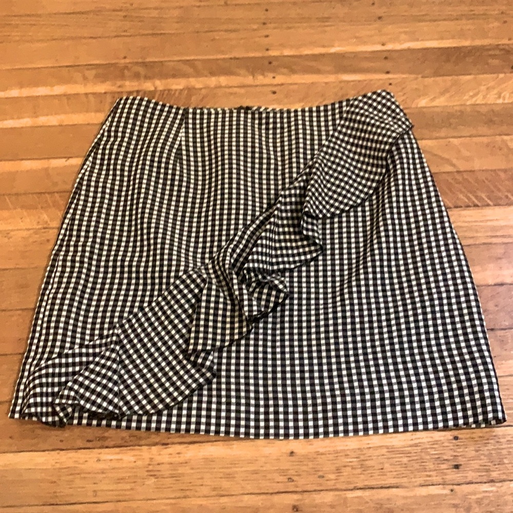H&M Gingham Skirt